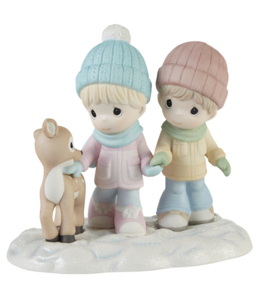 A Winter Walk Is Warmer With You - Precious Moments Figurine