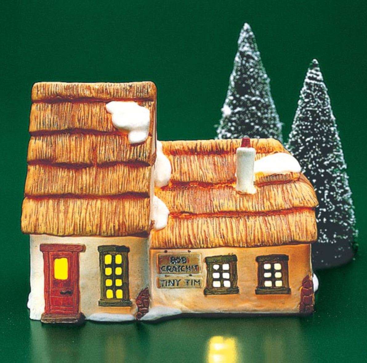 Department 56 - Heritage Village - The Cottage Of Bob Cratchit And Tiny Tim