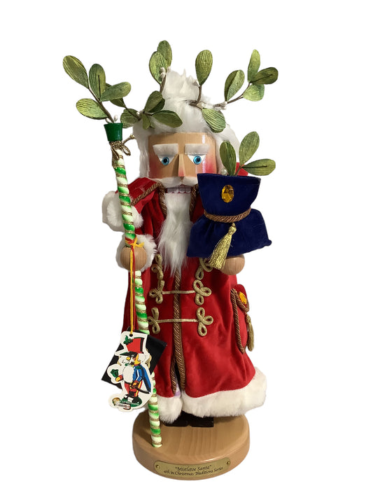 Steinbach Limited Edition Nutcracker - Mistletoe Santa *Autographed*