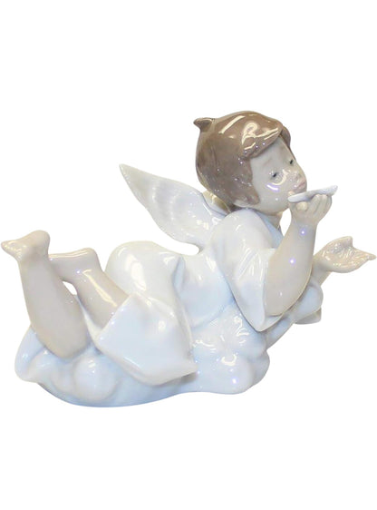 Lladro - Making A Wish Porcelain Figurine