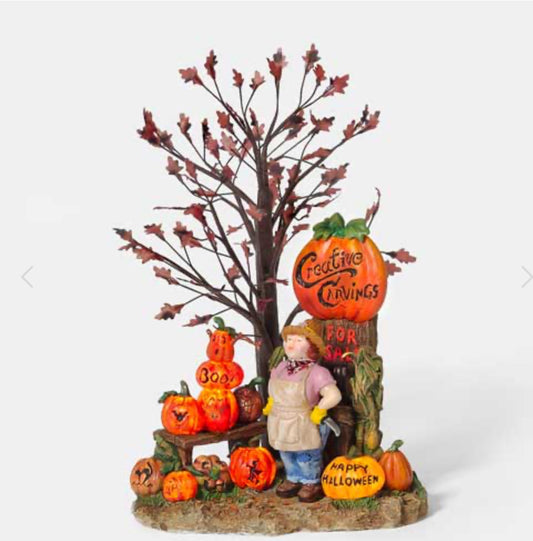 Department 56 -  Snow Village - Halloween - Creative Carvings