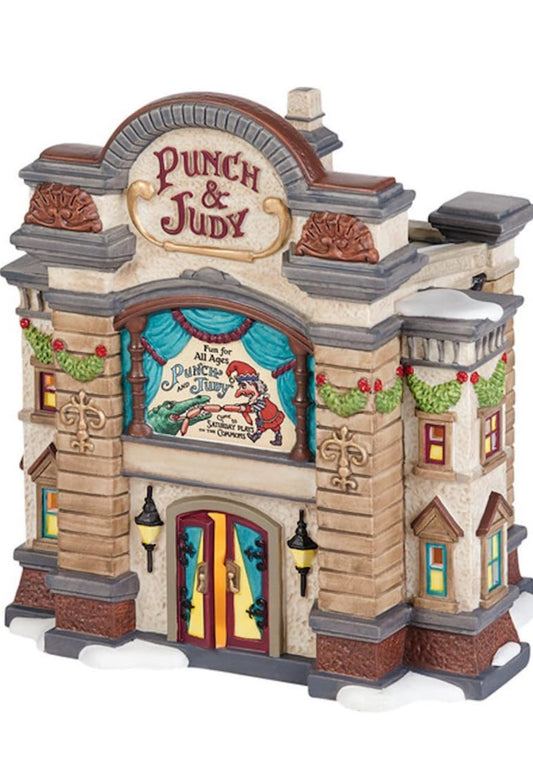 Department 56 - Dickens Village - Punch & Judy Theatre