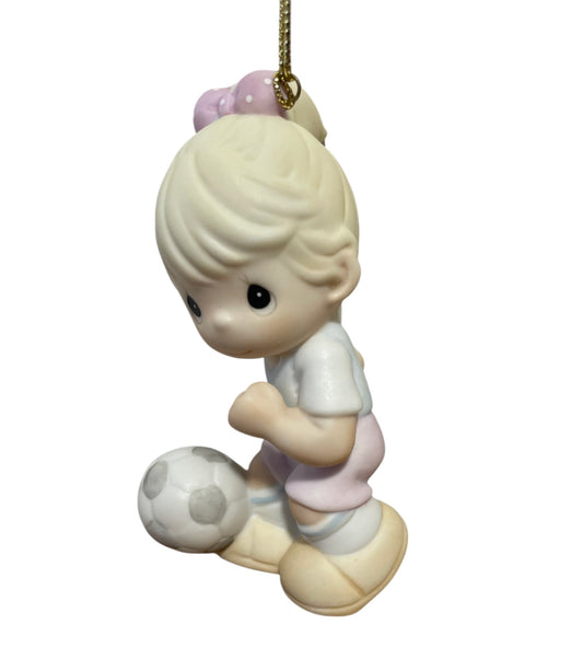 You'll Always Be A Winner To Me (Soccer Player) - Precious Moment Ornament