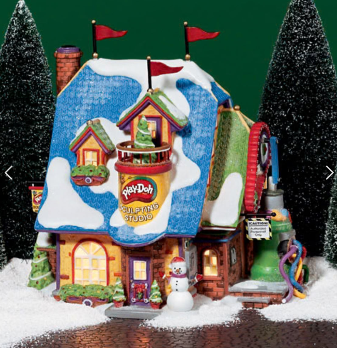 Department 56 - North Pole Village - Play-Doh Sculpting Studio