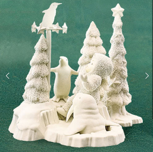 Snowbabies - Will It Snow Today? Figurine