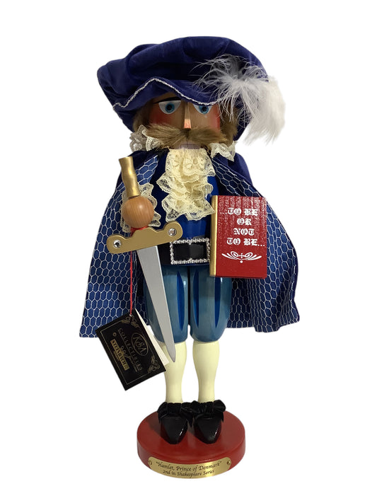 Steinbach Limited Edition Nutcracker - Prince Hamlet of Denmark - 2nd in Shakesphere Series