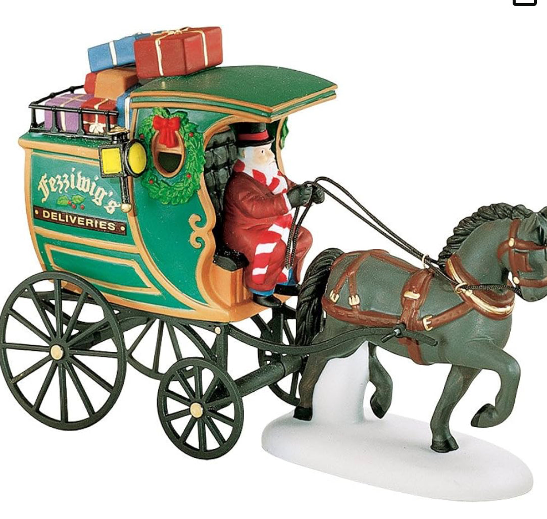 Department 56 - Heritage Village - The Fezziwig Delivery Wagon