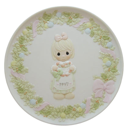 Cane You Join Us For A Merry Christmas - Precious Moment Porcelain Plate