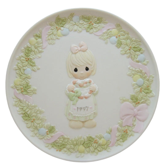 Cane You Join Us For A Merry Christmas - Precious Moment Porcelain Plate