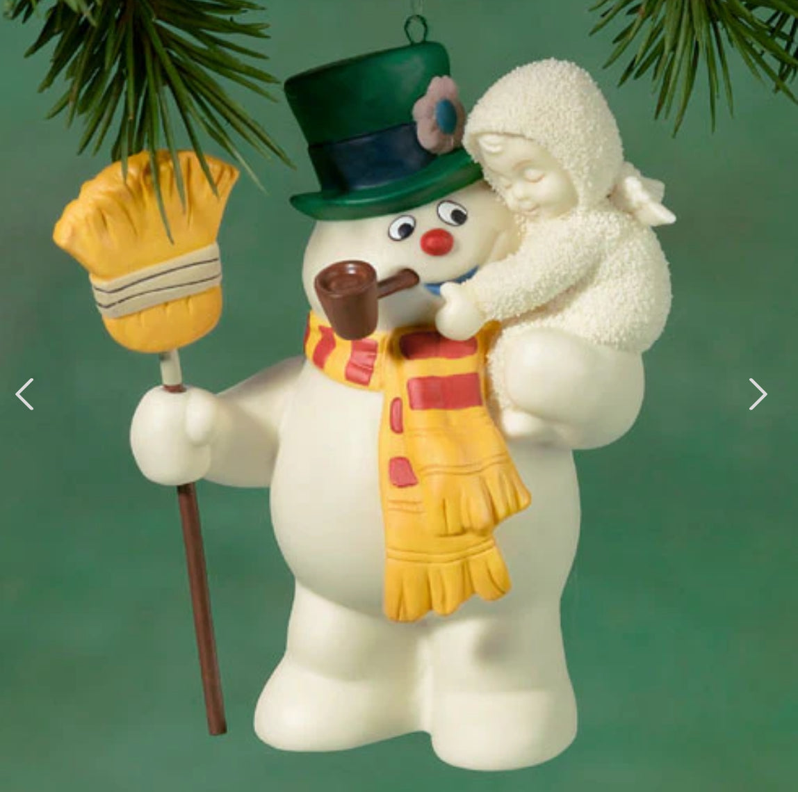 Snowbabies - Jolly And Happy With You, Frosty The Snowman Ornament