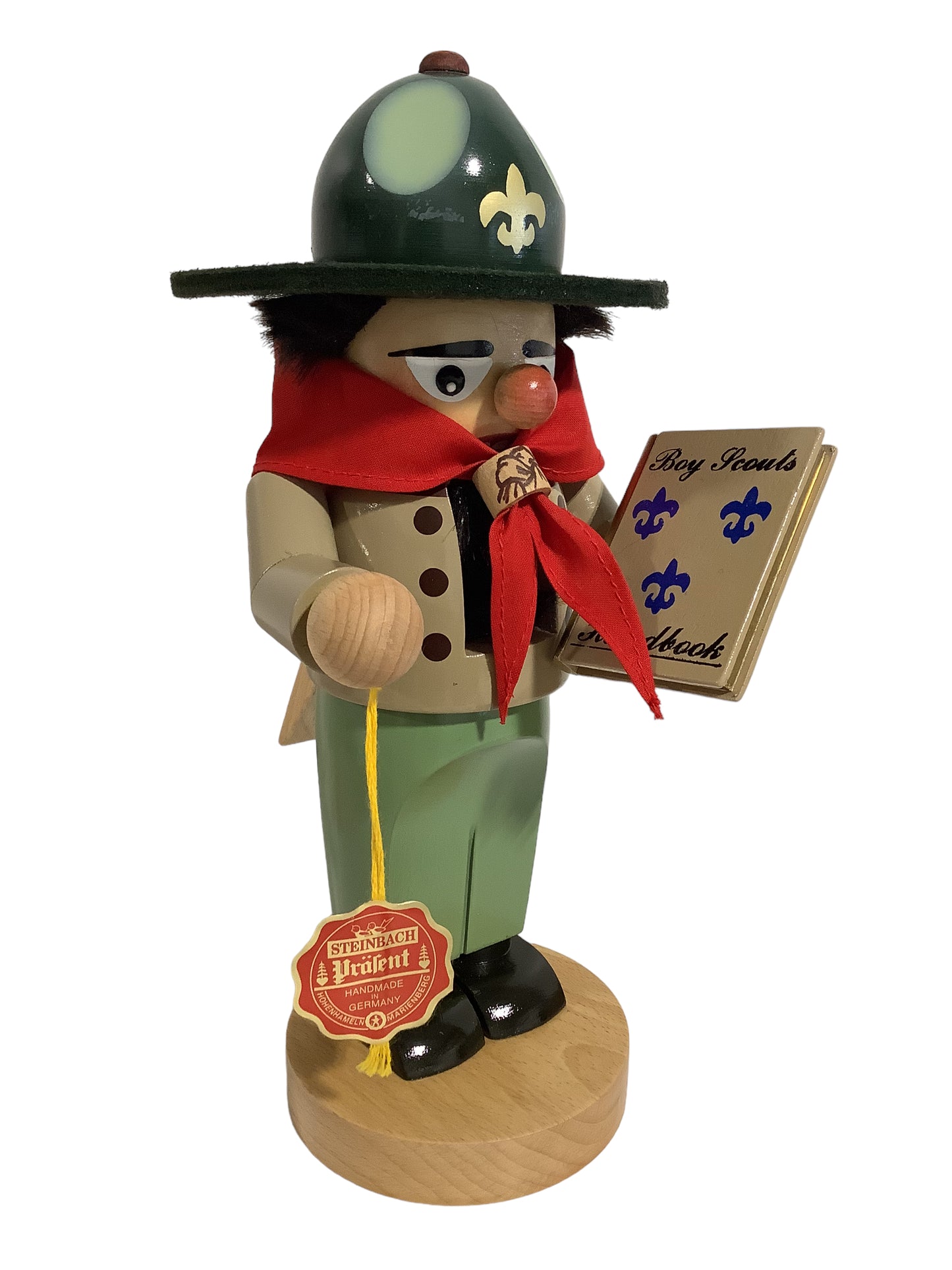 Steinbach - Chubby Nutcracker - Boy Scout with book