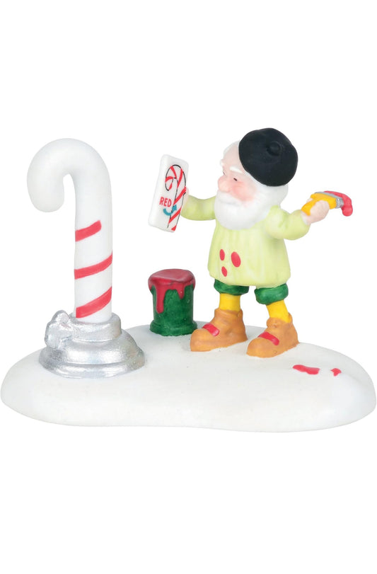 Department 56 - North Pole Village - Puttin' On The Stripes