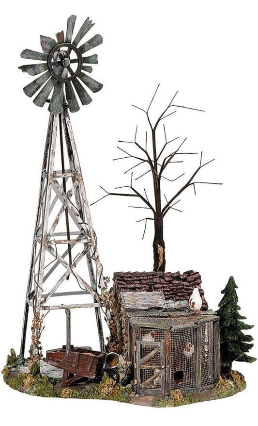 Department 56 - Snow Village - Windmill By The Chicken Coop