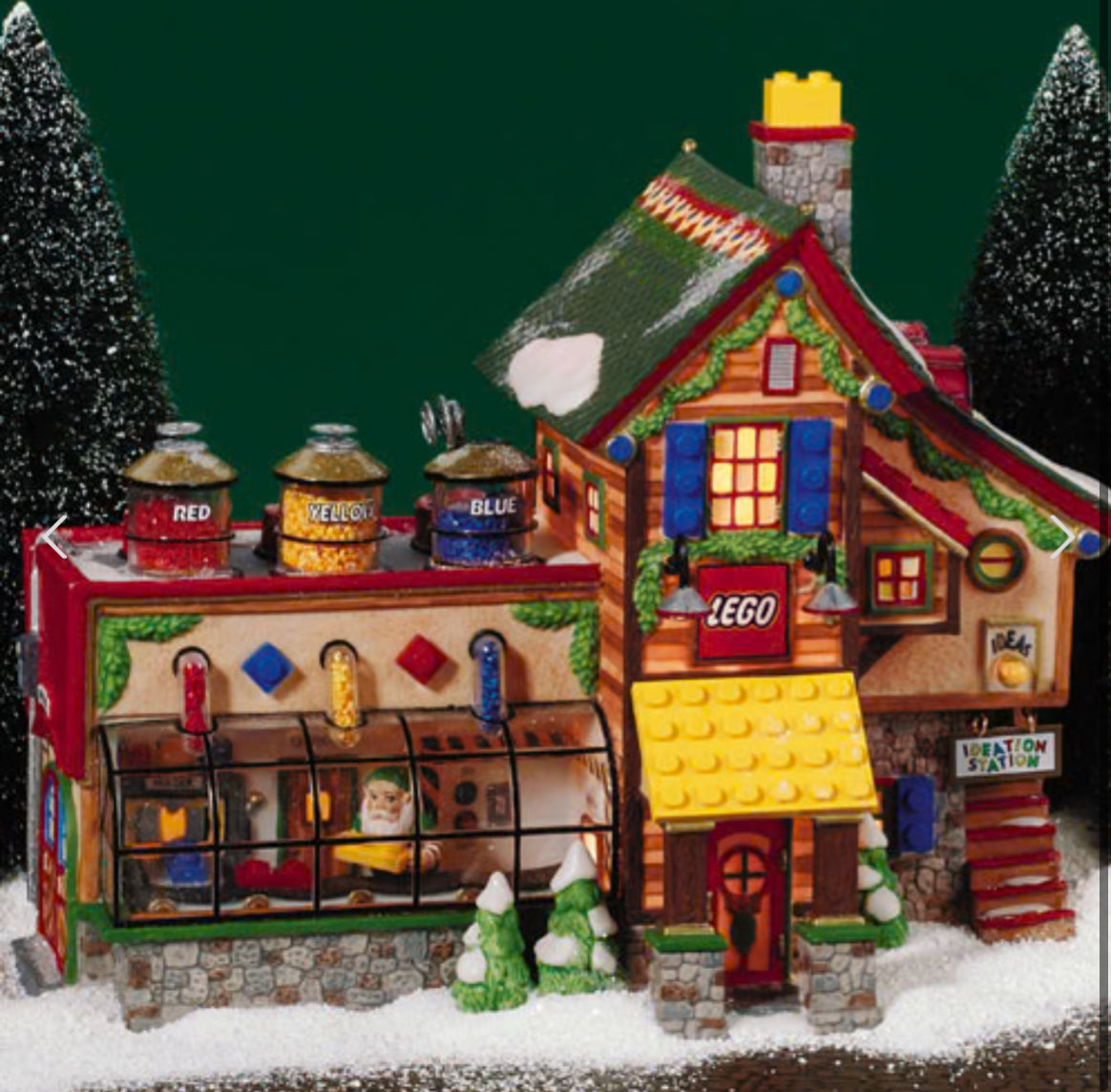 Dept. 56 - North Pole Village - Lego Building Creation Station 56.56735