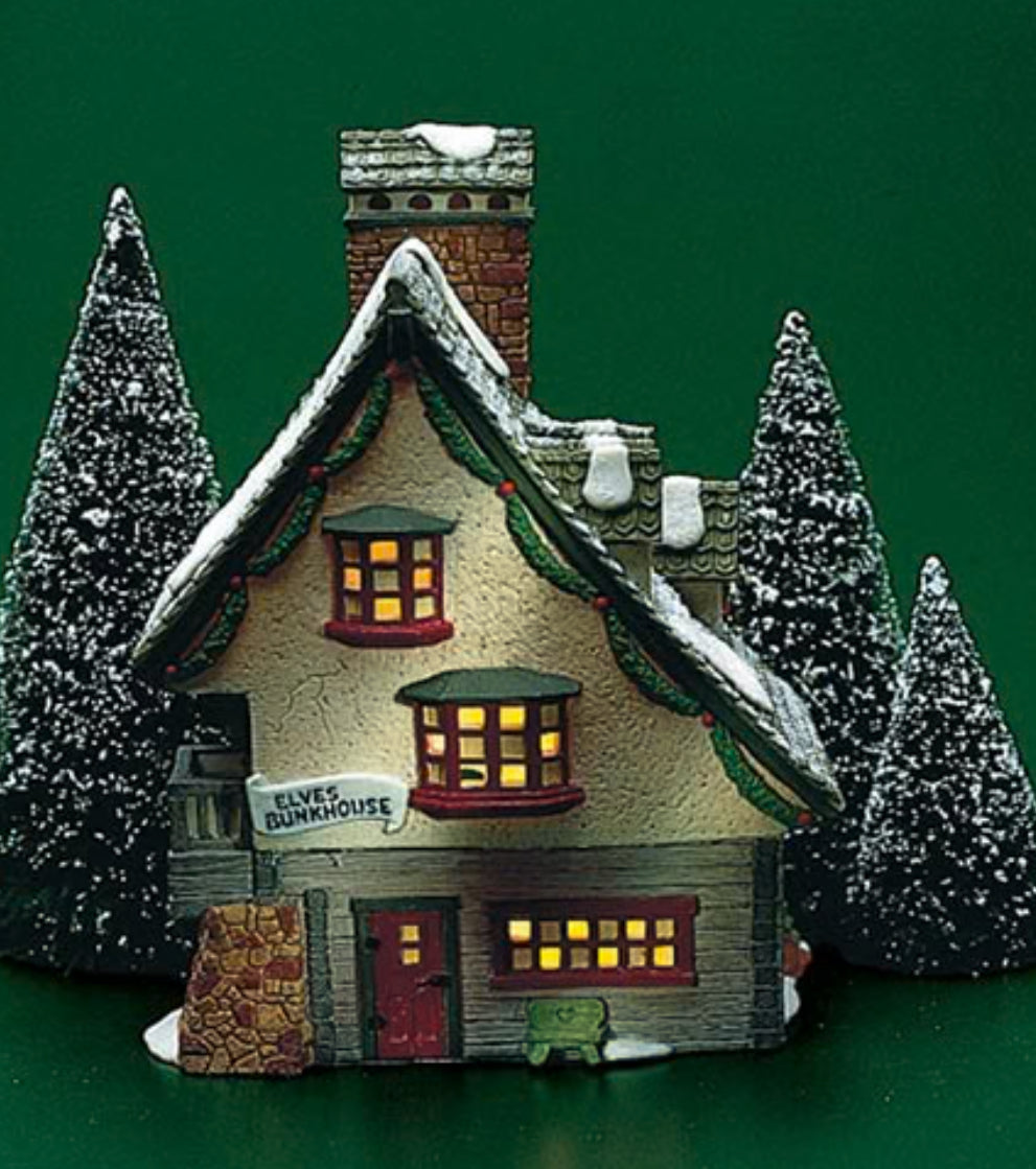 Department 56 - North Pole Village - Elf Bunkhouse