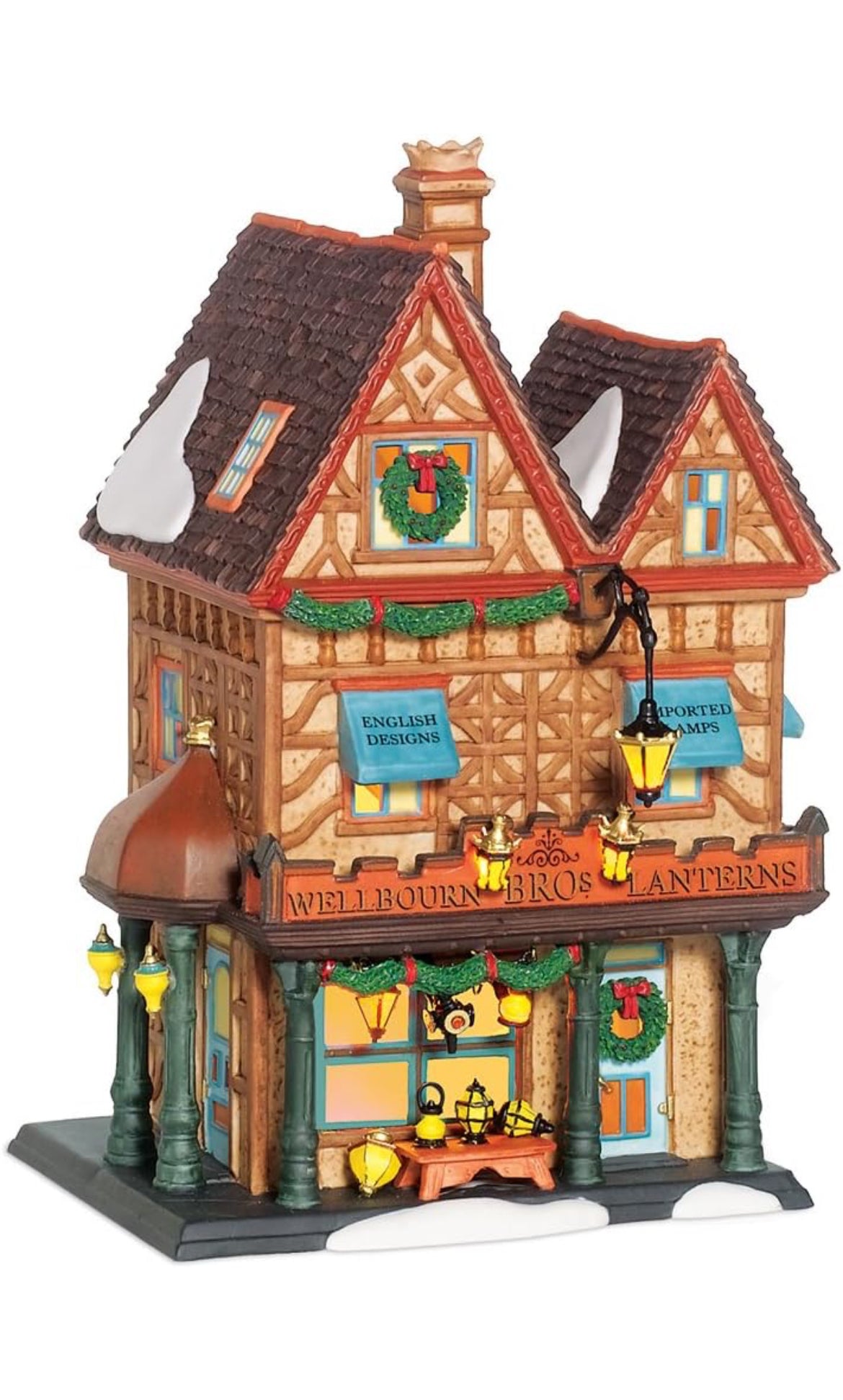 Department 56 - Dickens Village - Wellbourn Bros. Lanterns