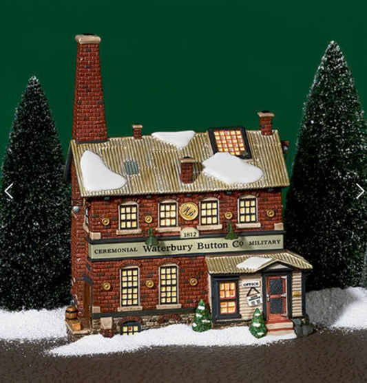 Department 56 - New England Village - Waterbury Button Company