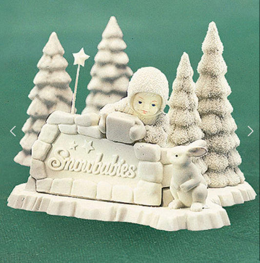 Snowbabies - Where Did You Come From? Figurine