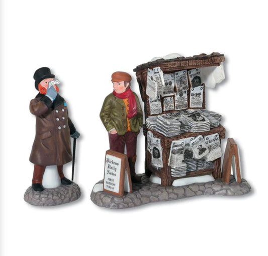 Department 56 - Dickens Village - London Newspaper Stand