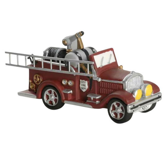 Department 56 - Christmas In The City - City Fire Dept. Fire Truck