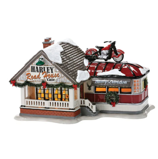 Department 56 - Snow Village - Harley® Road House Cafe