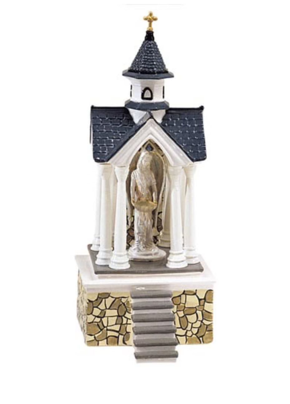 Department 56 -  Snow Village - Holy Spirit Baptistery Music Box