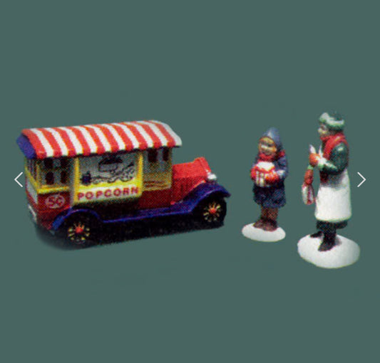 Department 56 - Christmas In The City - Popcorn Vendor