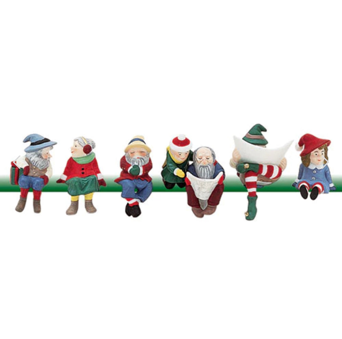 Department 56 - North Pole Village - Have A Seat Elves (Set of 6)