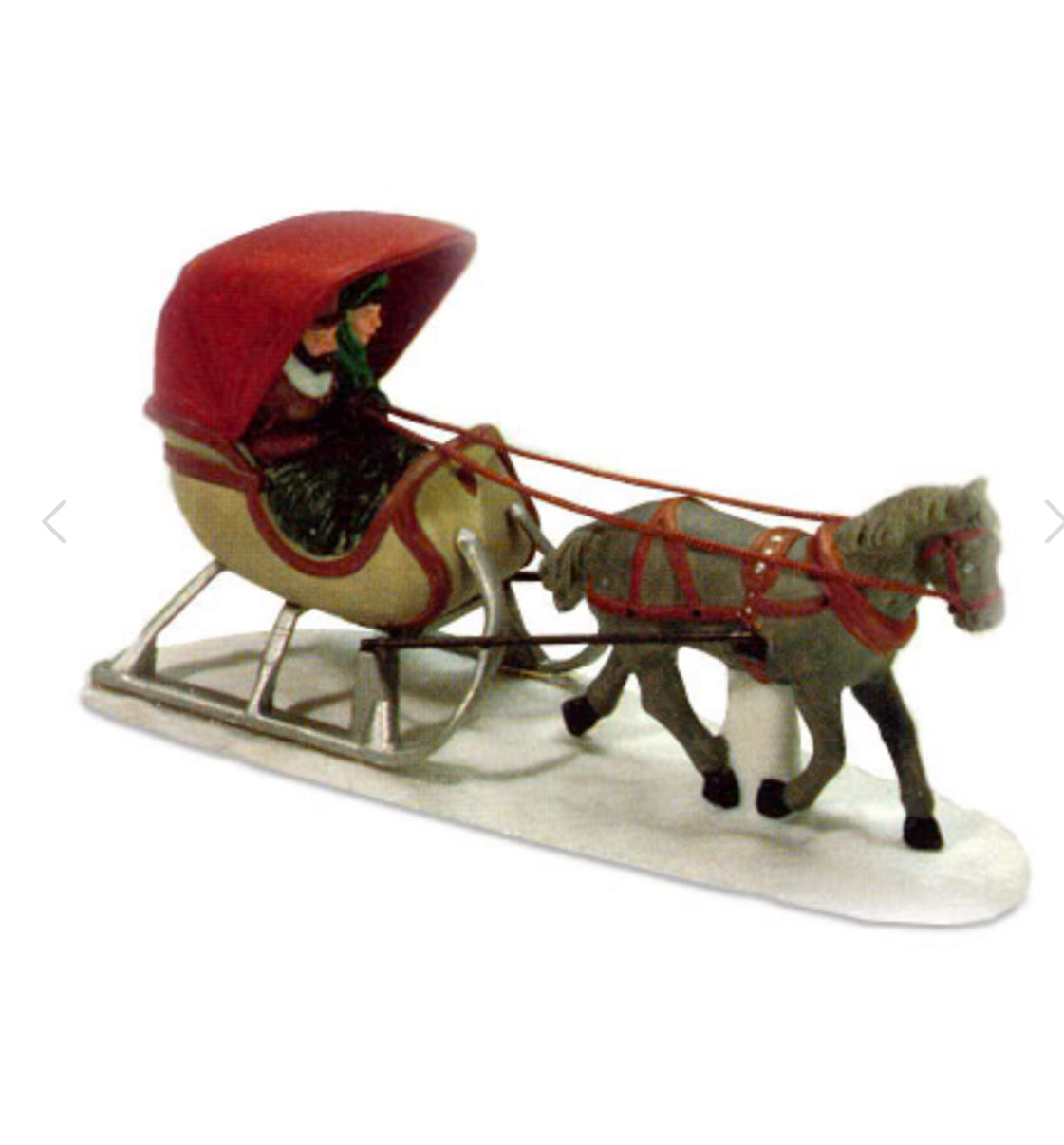 Department 56 - New England Village - One Horse Open Sleigh