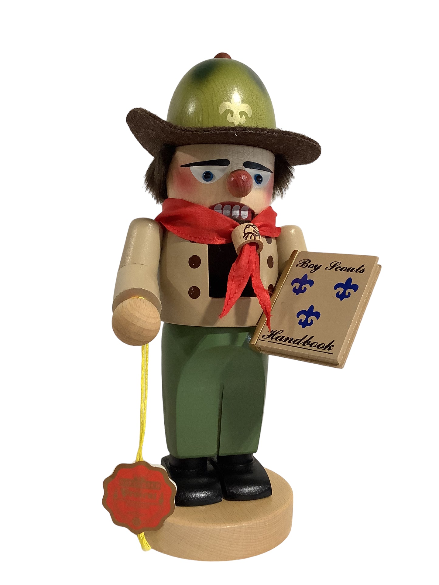 Steinbach - Chubby Nutcracker - Boy Scout with book