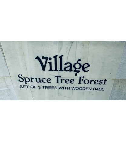 Department 56 - Village Accessories - Spruce Tree Forest (Set of 3)