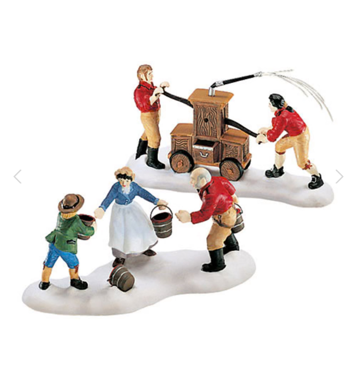 Department 56 - New England Village - Volunteer Firefighters