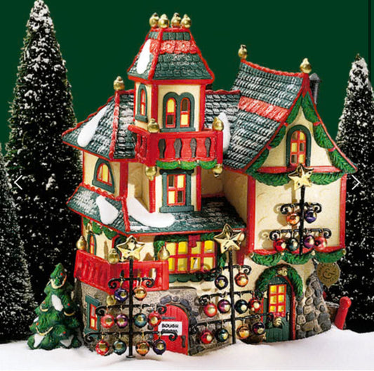 Department 56 - North Pole Village - Glass Ornament Works