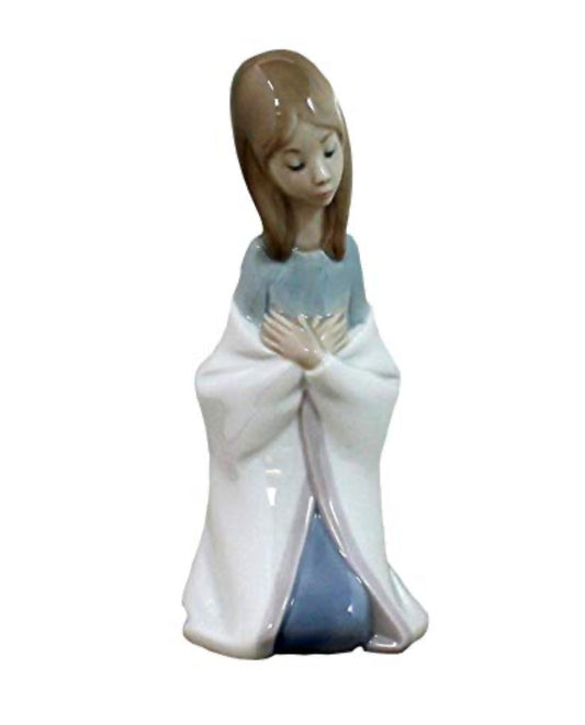 Lladro - Virgin Mary Porcelain Figurine