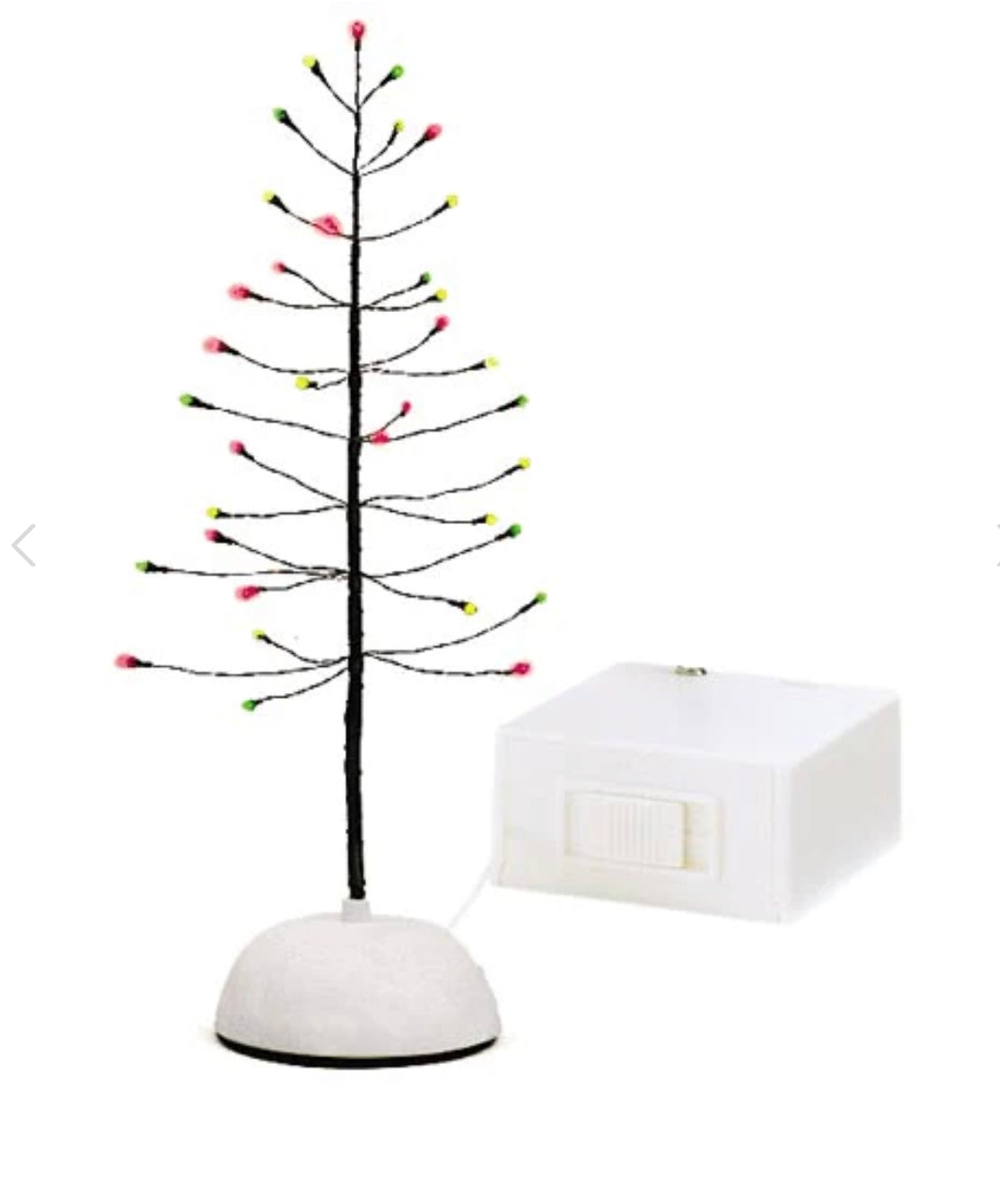 Department 56 - Village Accessories - Twinkling Tips Tree