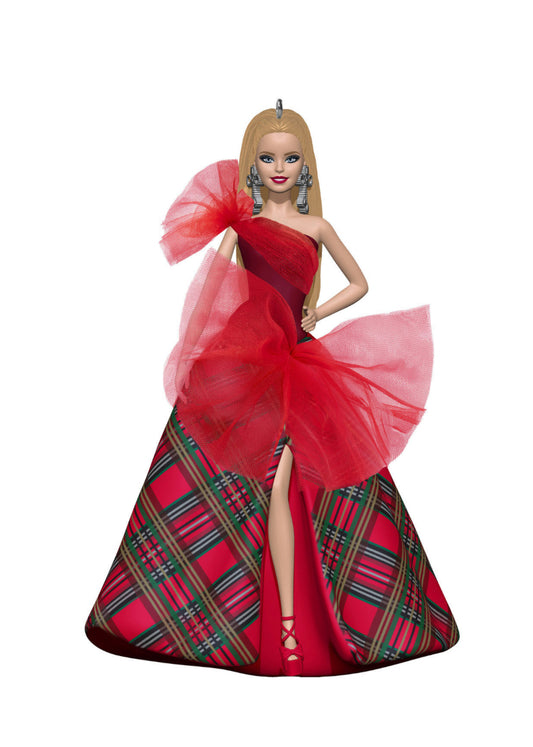 Hallmark 2024 Keepsake Ornament - 2024 Holiday Barbie™ Ornament