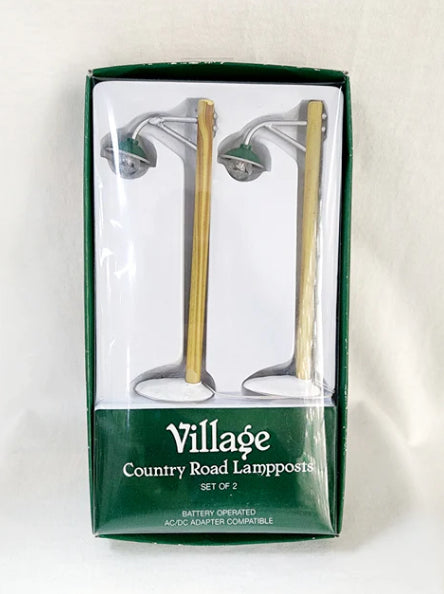 Department 56 - Village Accessories - Country Road Lampposts