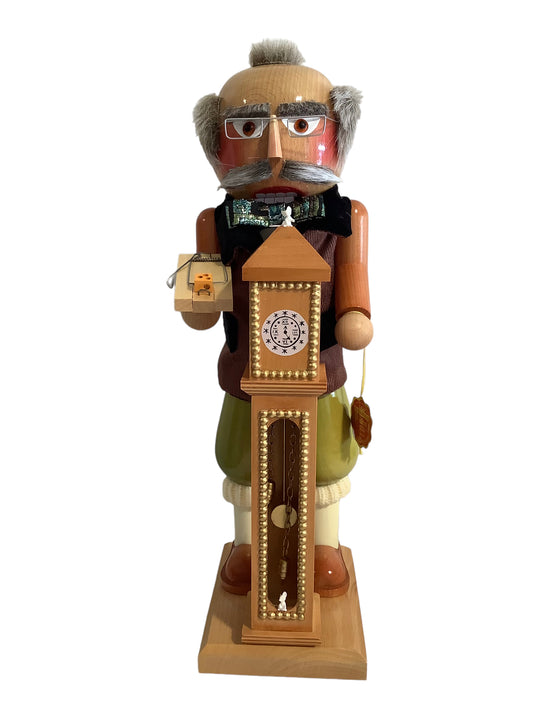 Steinbach Limited Edition Nutcracker - Hickory Dickory Dock