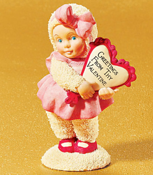 Snowbabies - Greetings From Thy Valentine Figurine