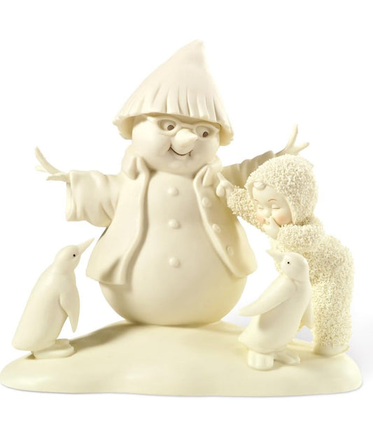 Snowbabies - Make Me Laugh Figurine