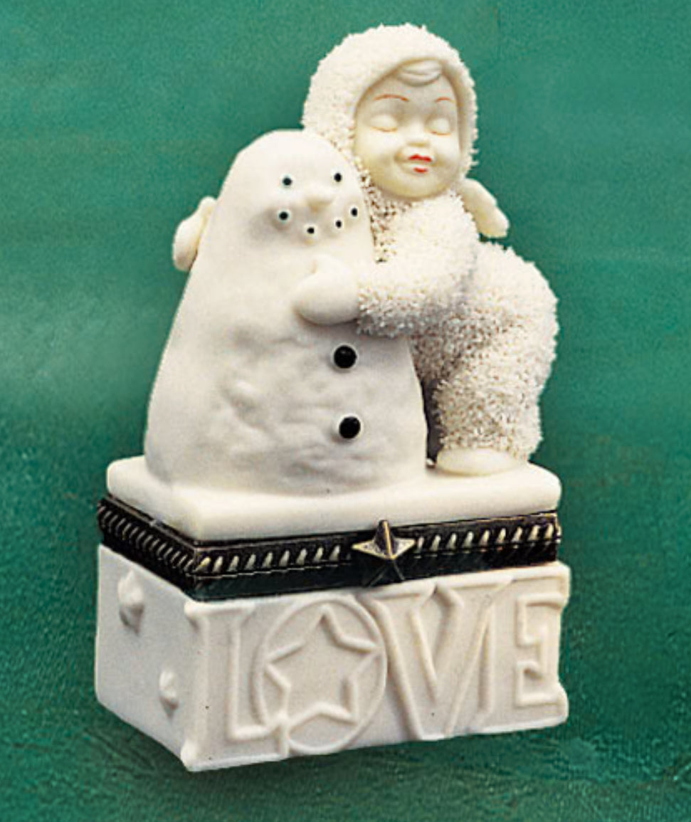 Snowbabies - I Love You - Hinged Box