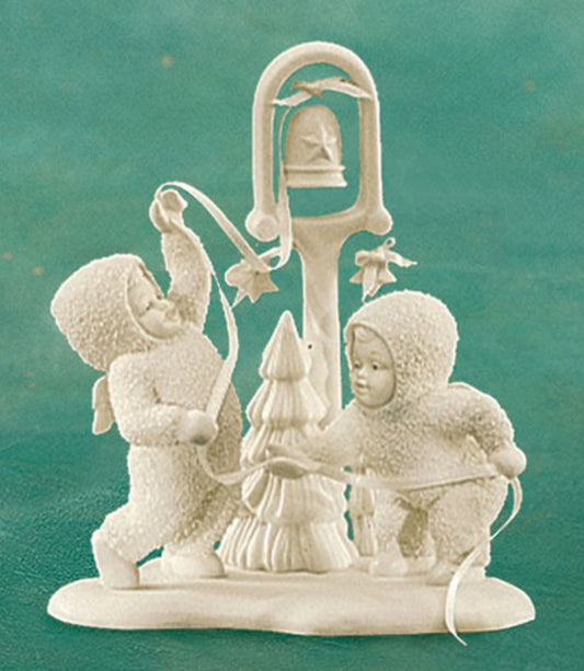 Snowbabies -Ring The Bells...It's Christmas! Figurine