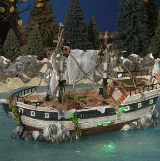 Dept. 56 - Snow Village - The Spooky Schooner