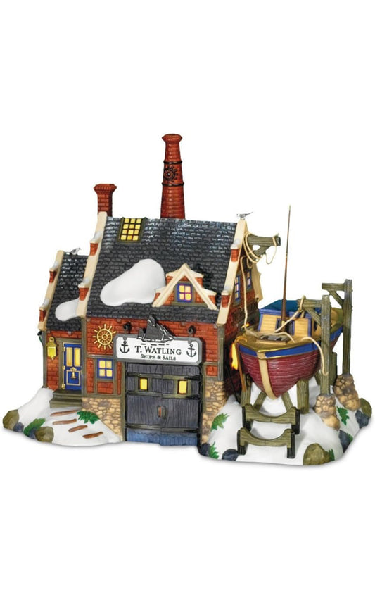 Department 56 - Dickens Village - T. Watling Ships & Sails