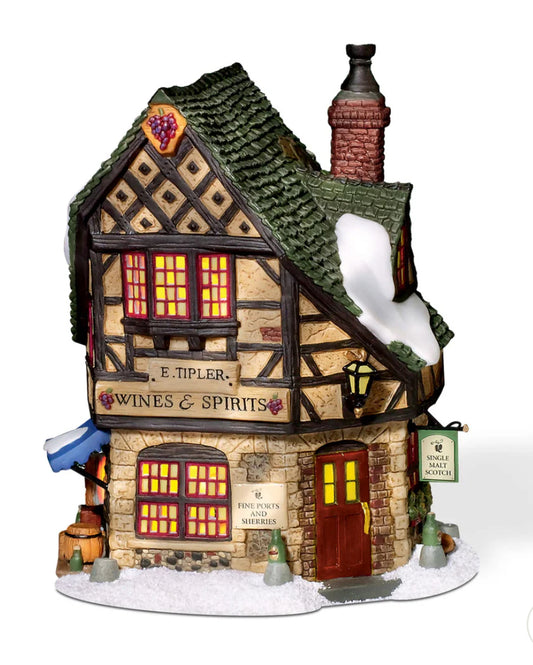 Department 56 - Dickens Village - E. Tipler, Agent For Wine & Spirits