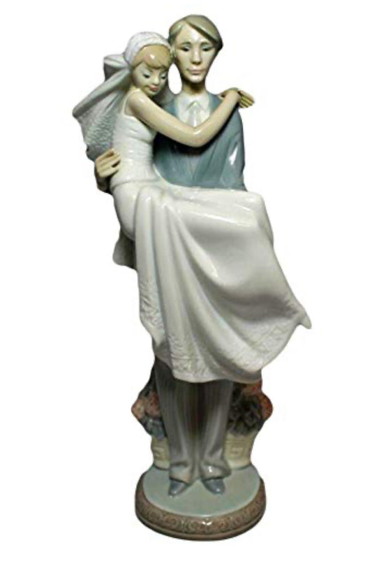 Lladro - Over The Threshold - Porcelain Figurine