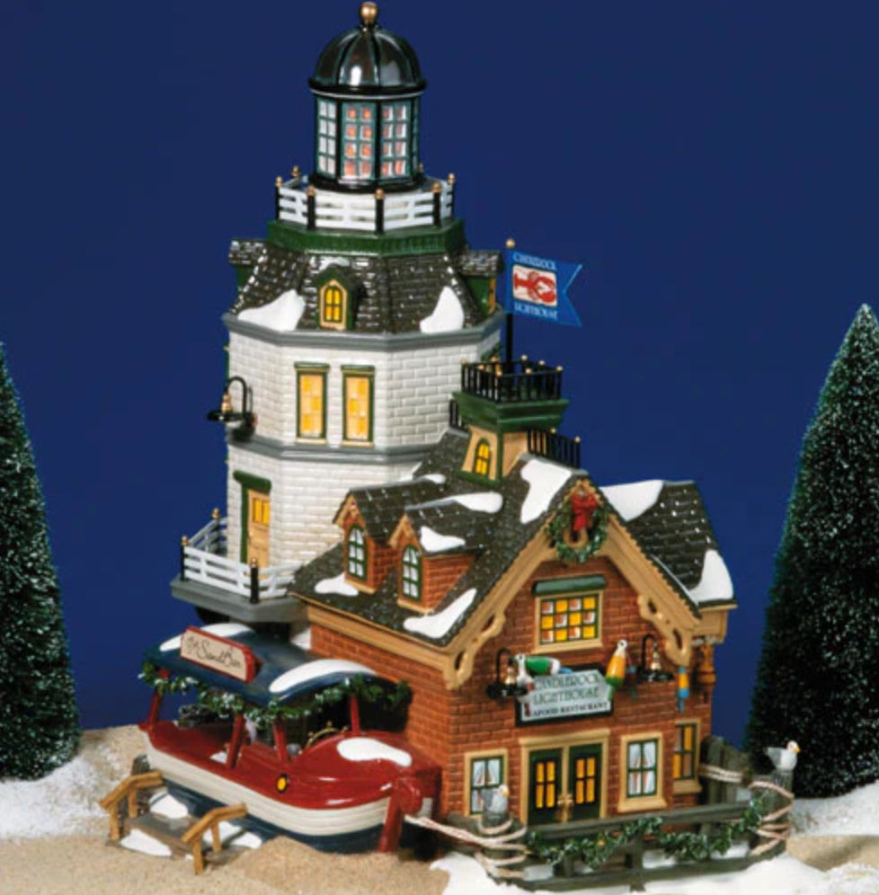 Department 56 - Snow Village - Candlerock Lighthouse Restaurant