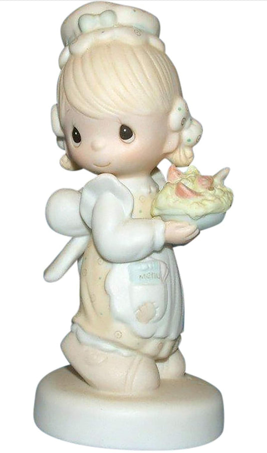 There Is Joy In Serving Jesus - Precious Moment Figurine E7157