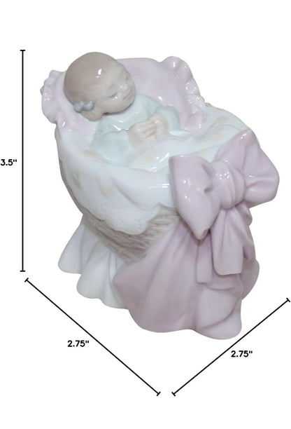 Lladro - A New Treasure - Girl - Porcelain Figurine