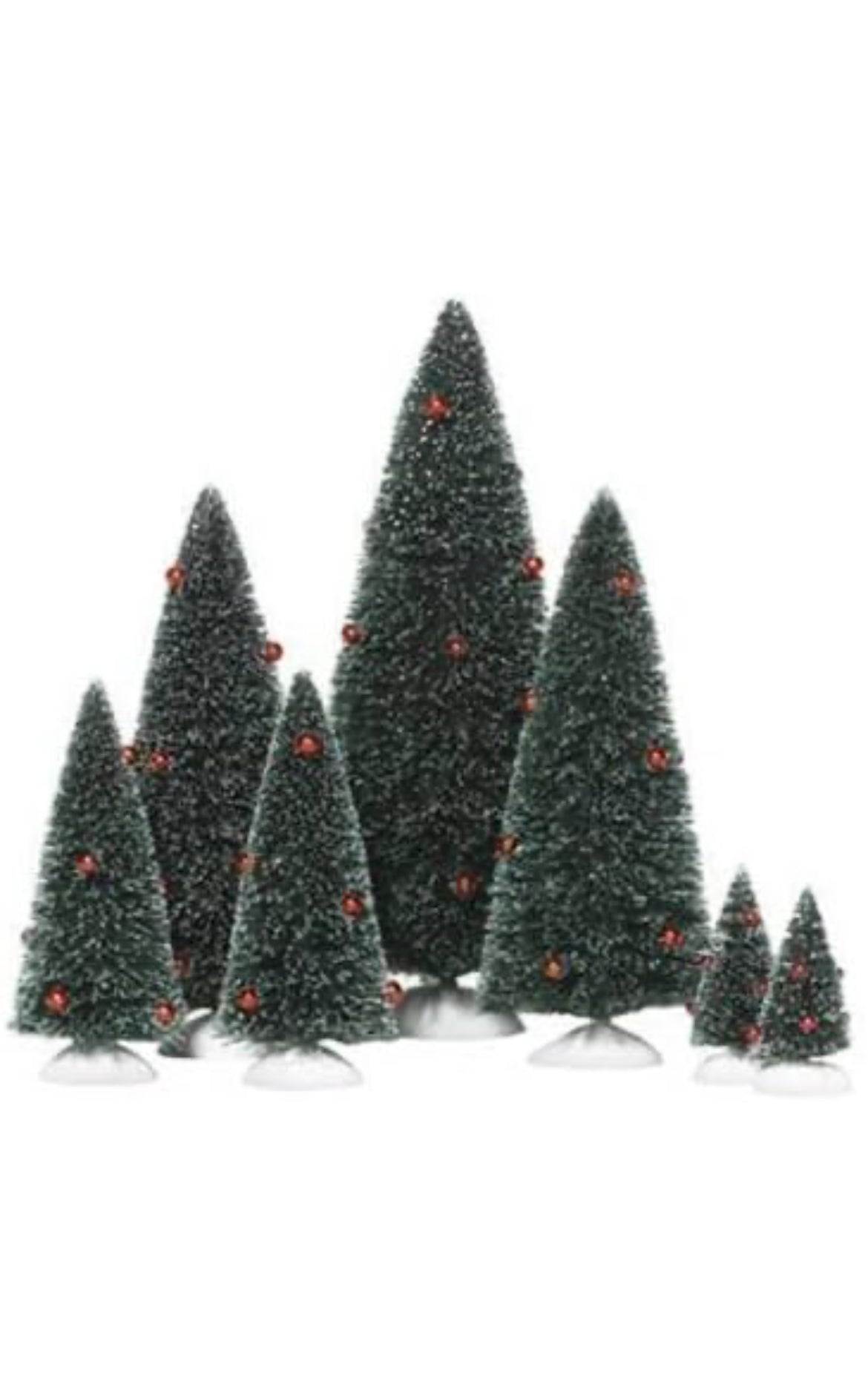 Department 56 - Village Accessories - Decorated Sisal Trees